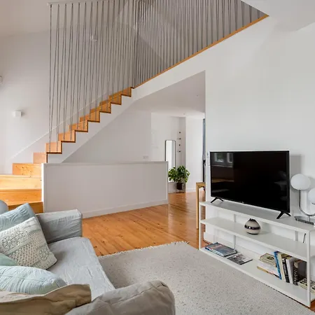 Lägenhet Joivy Riverside Bohemian Maisonette