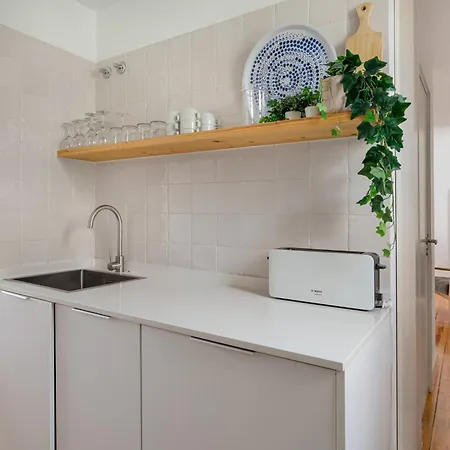 Joivy Riverside Bohemian Maisonette Lägenhet Lisboa